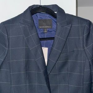 Banana republic navy blazer
